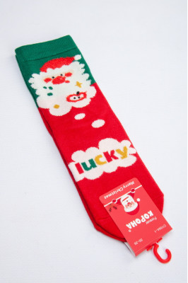 Шкарпетки дитячі новорічні кашемір